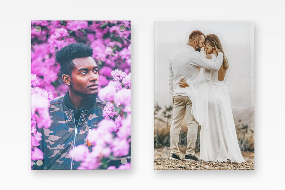 Acrylic Photo Panels on Wall