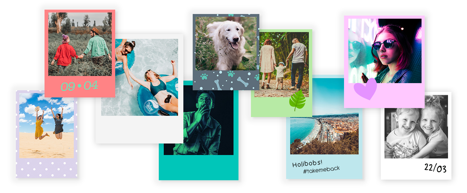 Standard photo prints – colourful lifestyle image