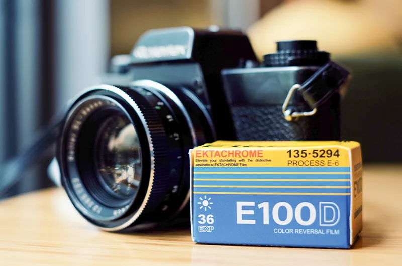 35mm E6 slide film processing