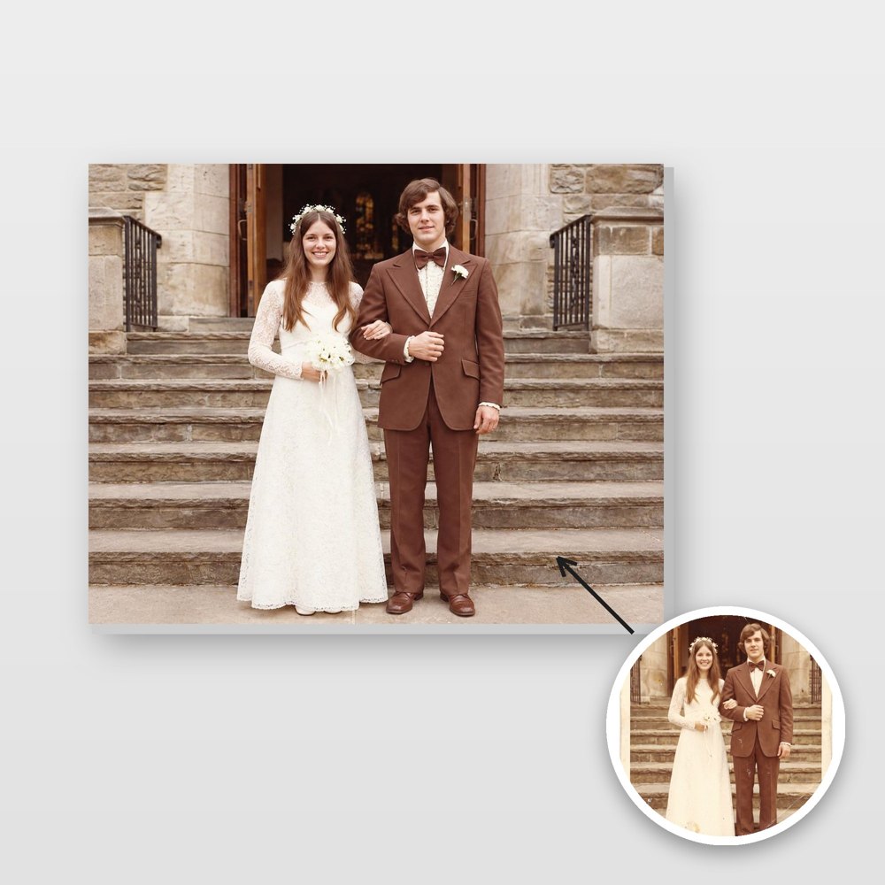 Photo Restoration personalised with Masterpiece AI