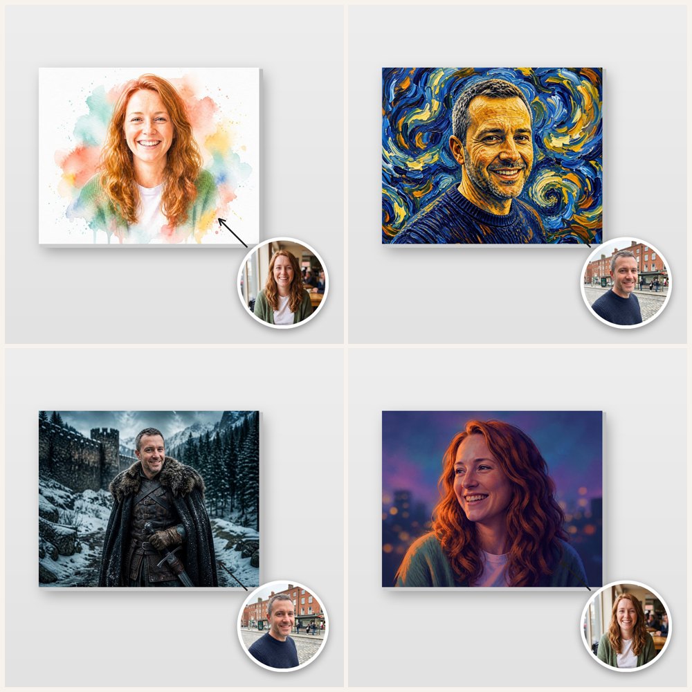 More styles personalised with Masterpiece AI
