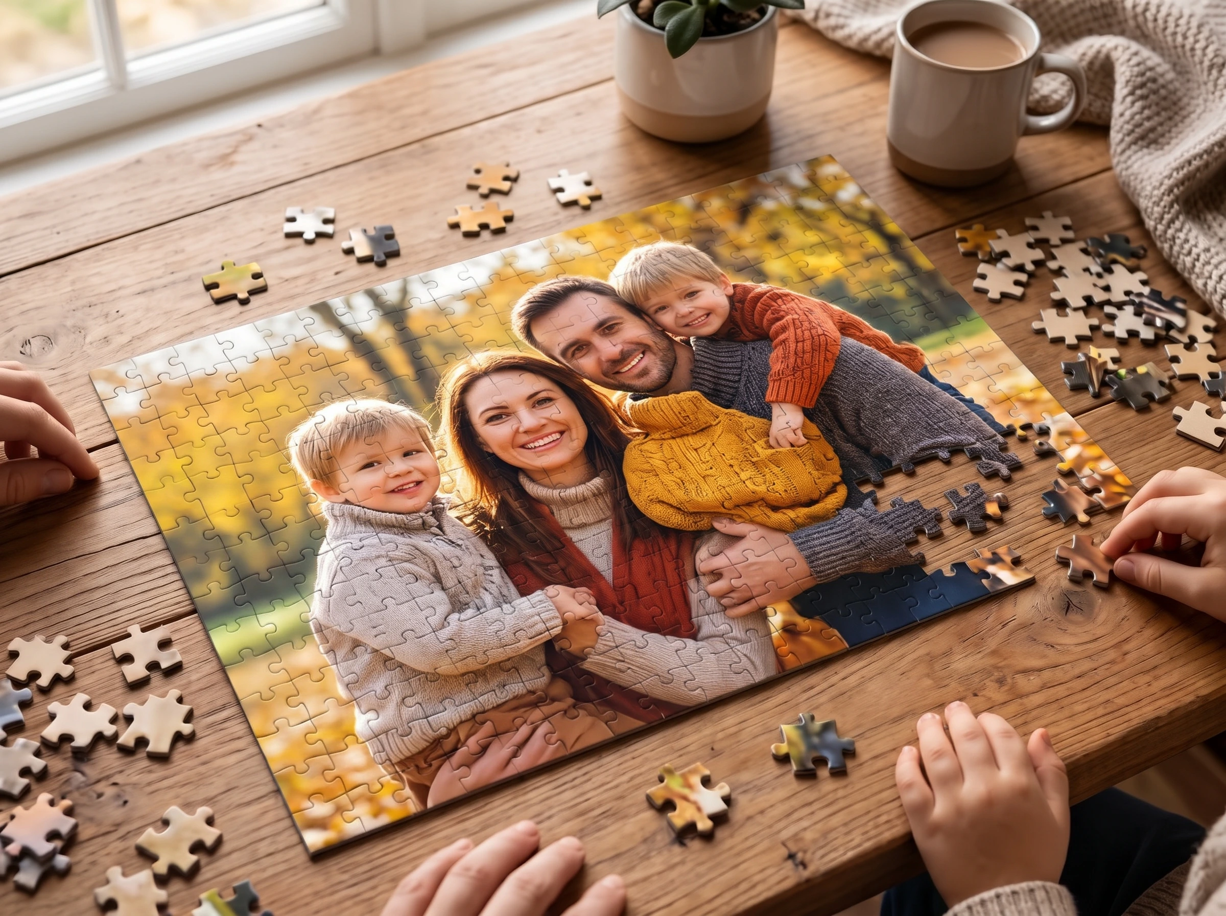 Saját képpel készült egyedi fényképes puzzle kirakó