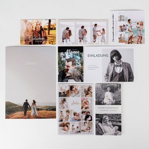 Photo card folded