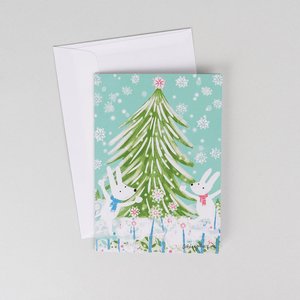 Photo card folded