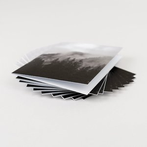 Photo card folded