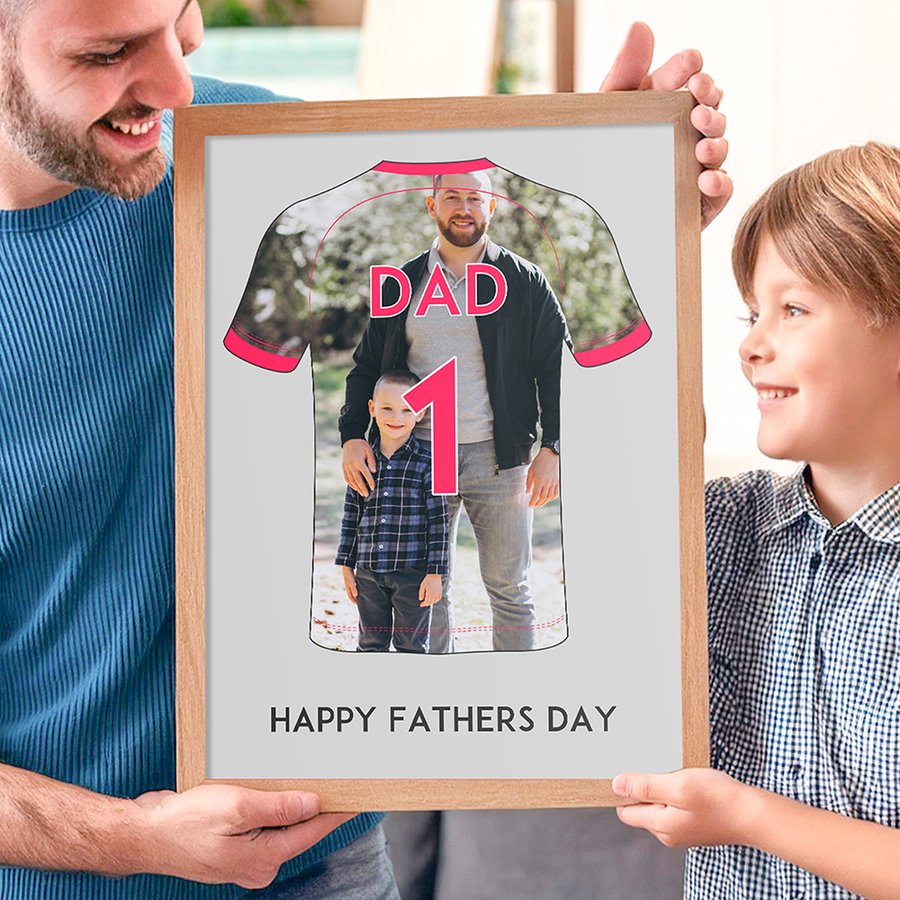 YourPix Fathers Day Shirt Blue