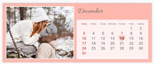 Colourful Desktop Calendar