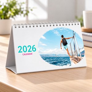 Year in Circles Desktop Calendar