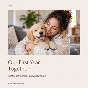 Pets - Our First Year Together