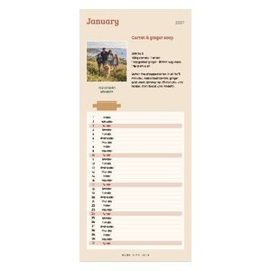 Made with Love Kitchen Calendar