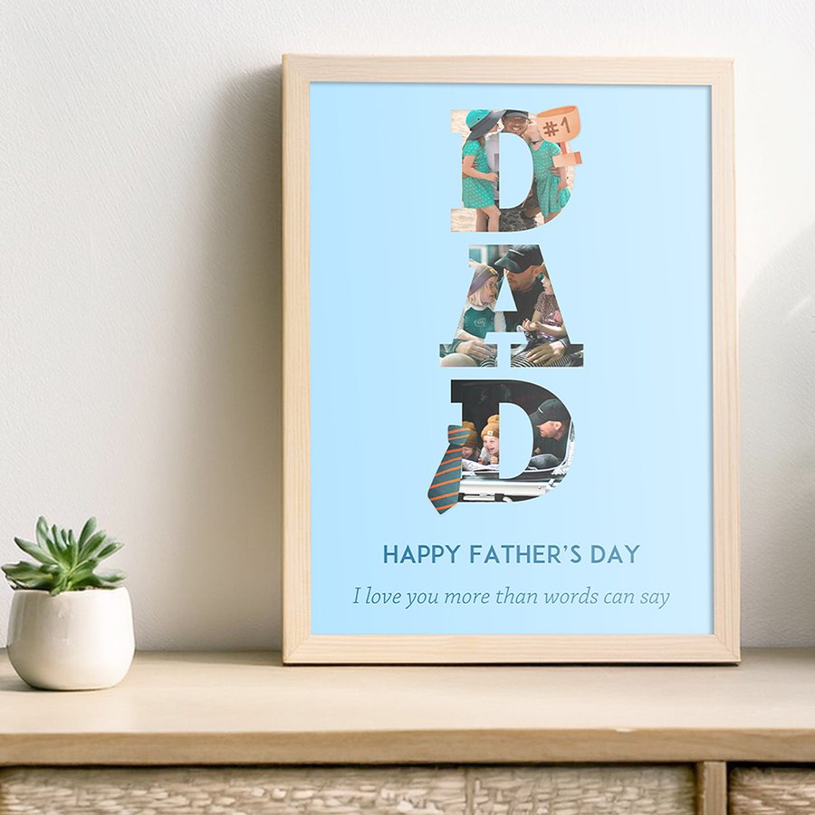 YourPix Fathers Day Dad Letters