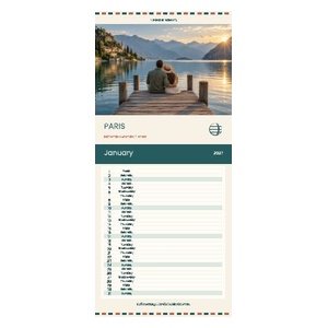 A World of Moments Kitchen Calendar