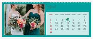 Colourful Desktop Calendar