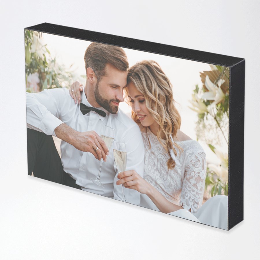 5x5 Desktop Wooden Photo block