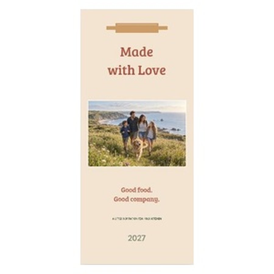 Made with Love Kitchen Calendar