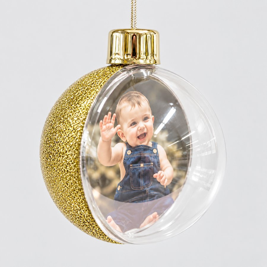 Gold Christmas Bauble