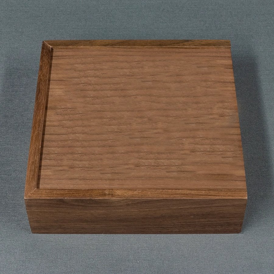 Dark Wooden Print Box