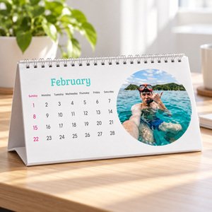 Year in Circles Desktop Calendar