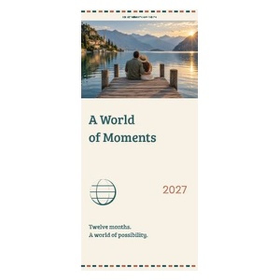 A World of Moments Kitchen Calendar