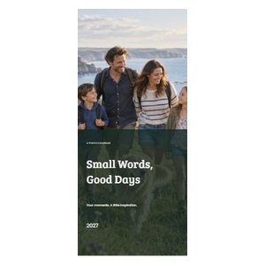 Small Words, Good Days Kitchen Calendar