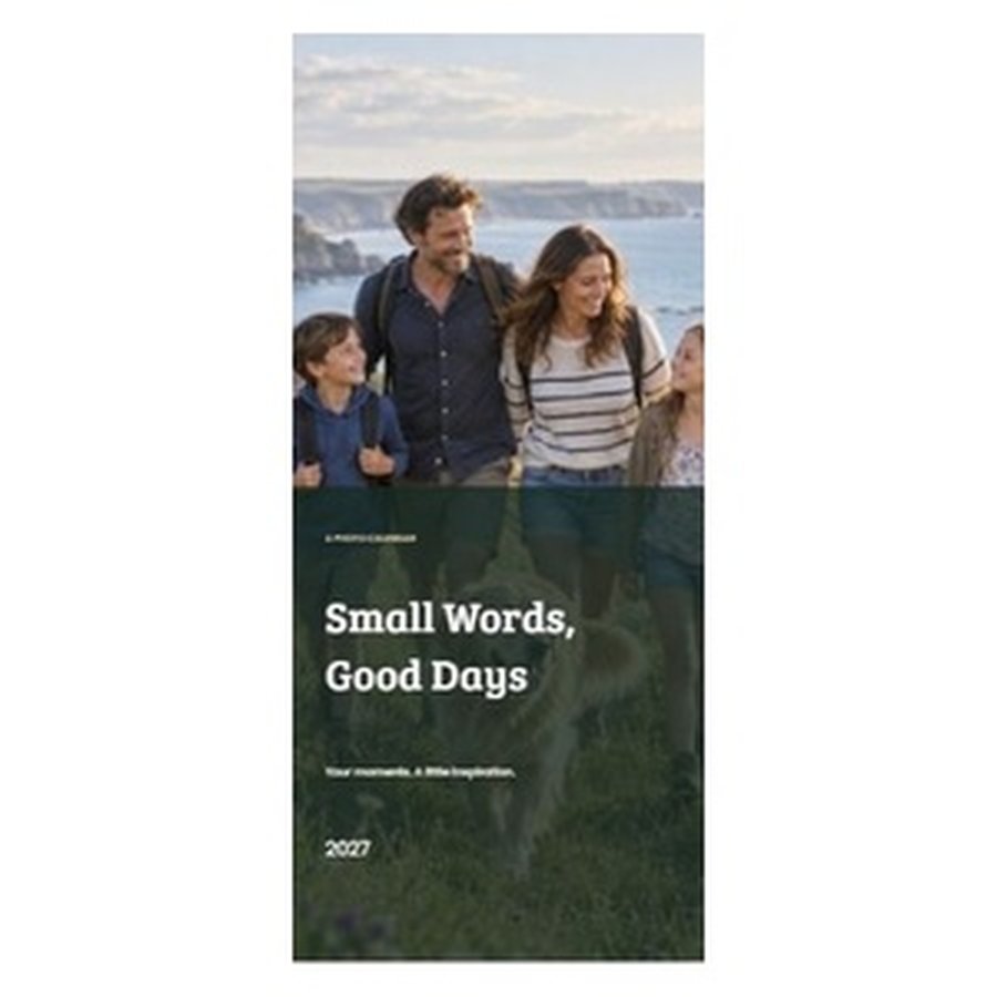 Small Words, Good Days Kitchen Calendar