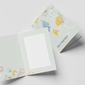 School Photo Folder Abstract