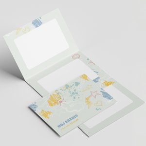 School Photo Folder Abstract