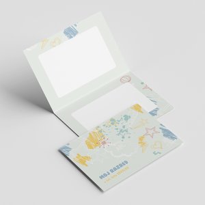 School Photo Folder Abstract