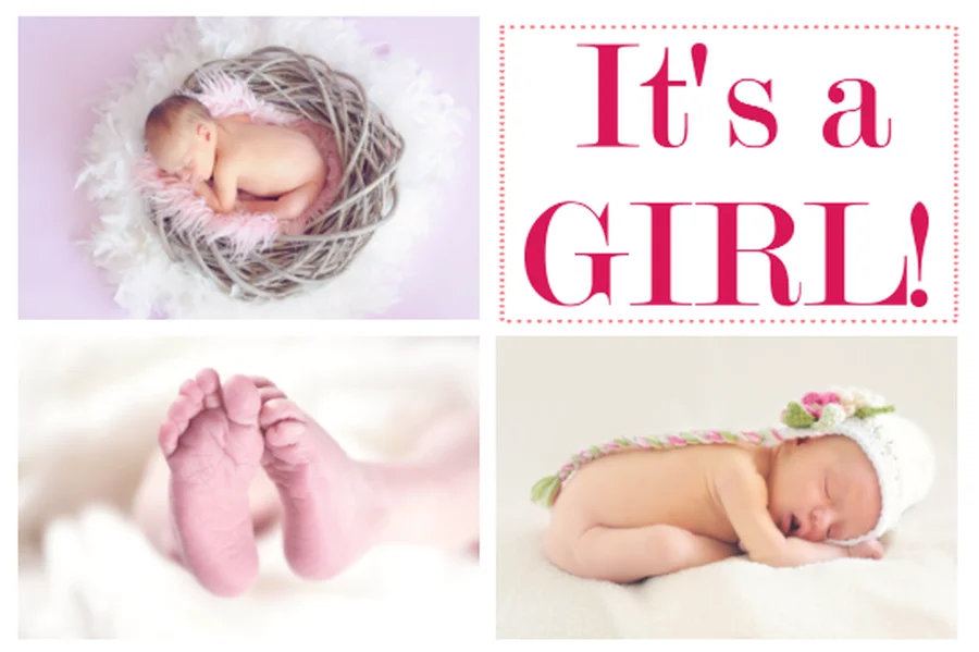 It's a GIRL