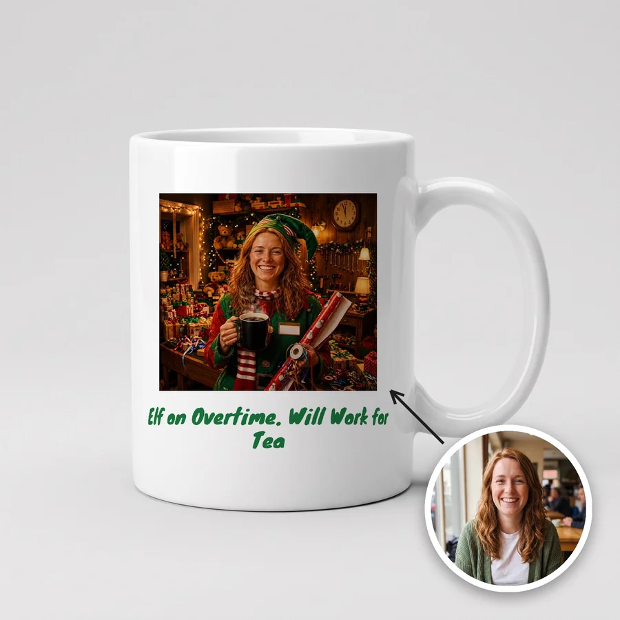 Elf on Overtime Mug