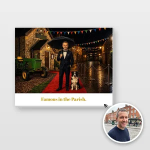 Movie Star Photo Tile
