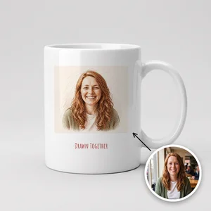 Colored Pencil Sketch Mug