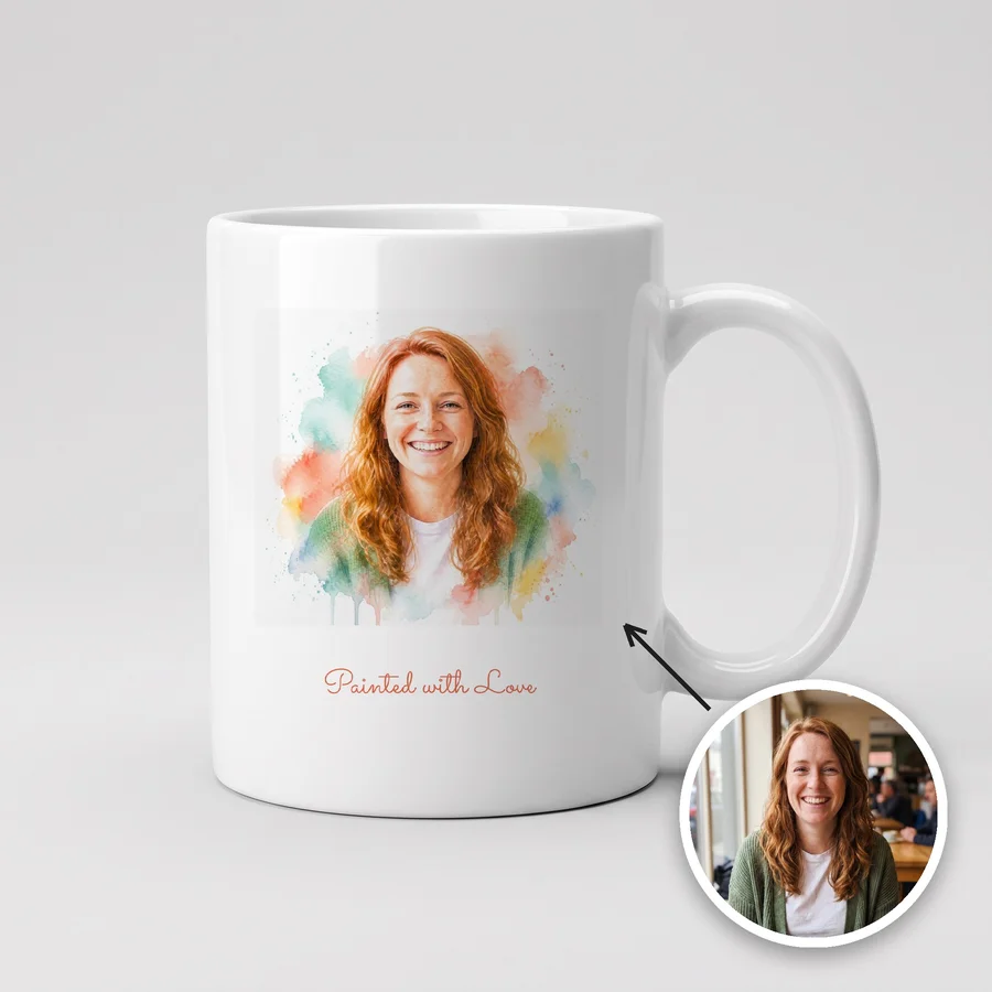 Watercolor Mug