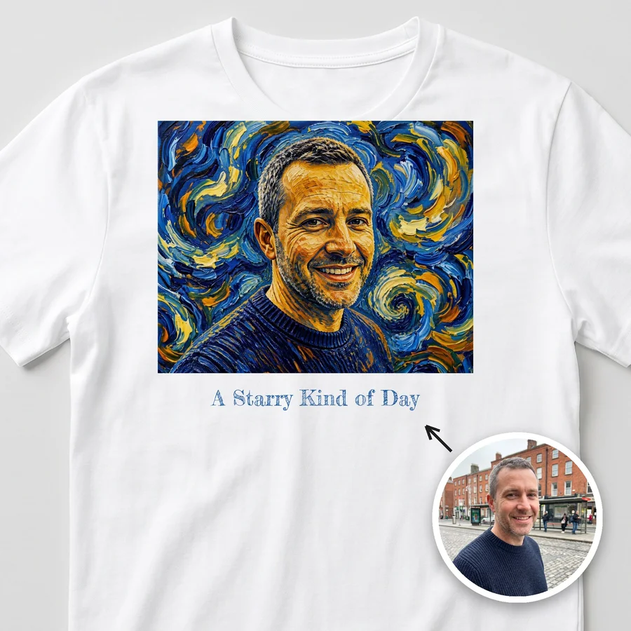 Van Gogh Style Unisex T-shirt