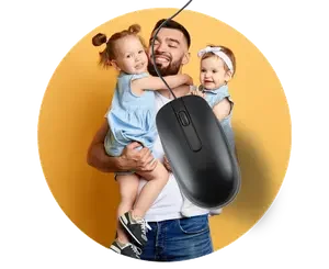 Mousepad rotund
