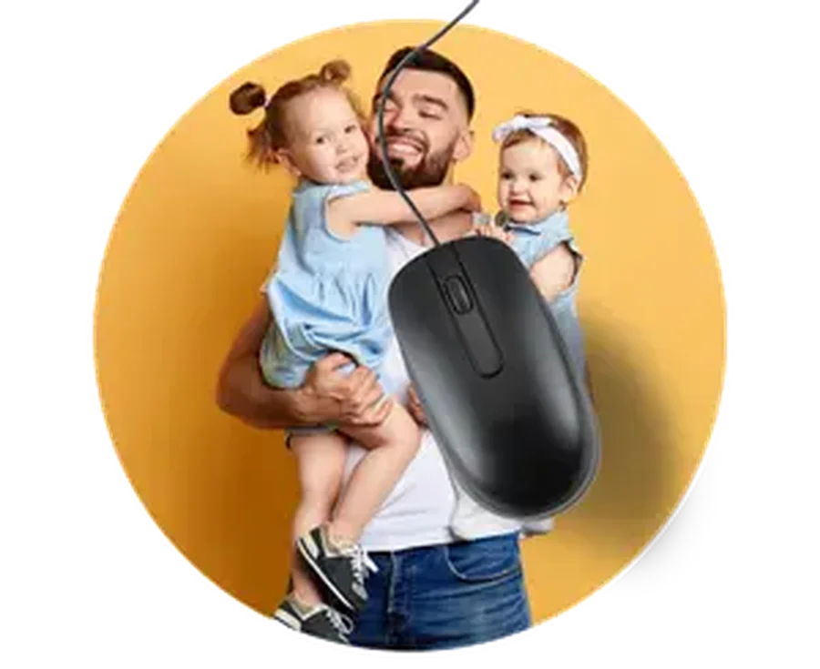 Kerek egérpad