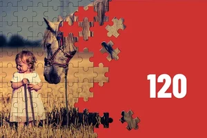 Puzzle magnetic A4 -  120 bc.