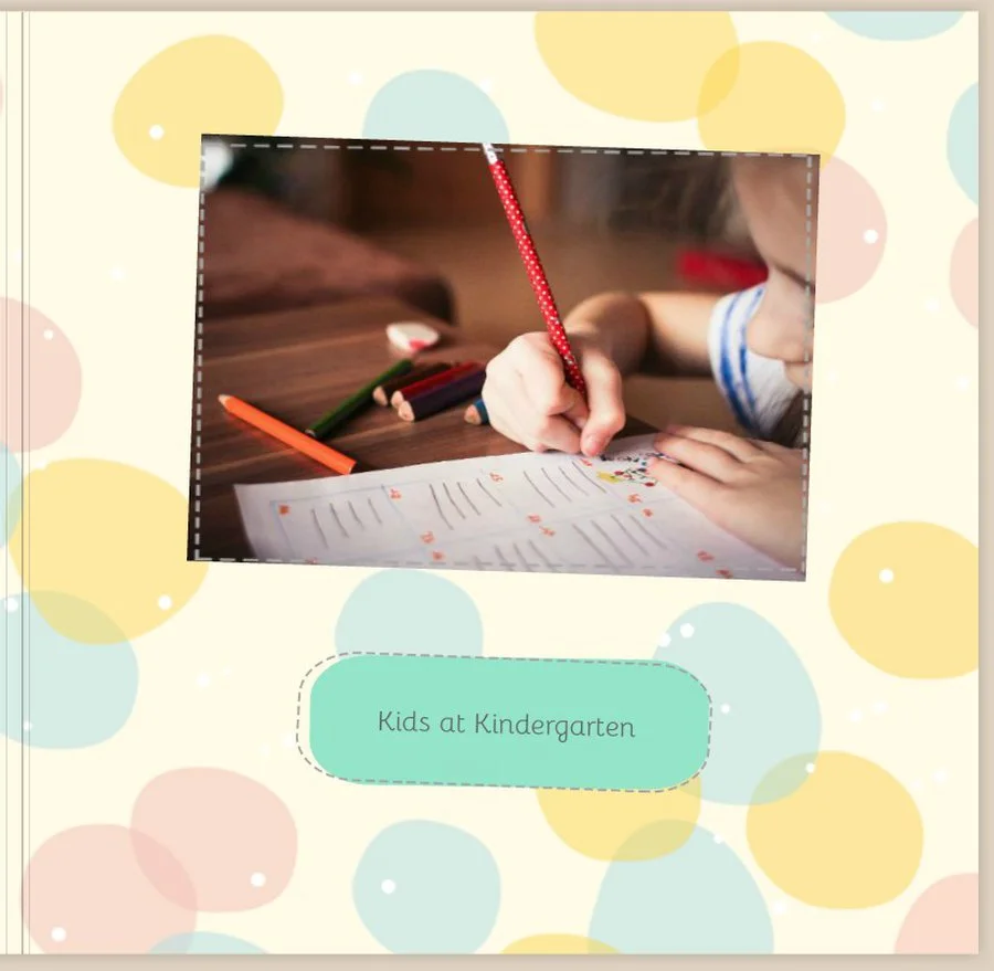 Happy kindergarten