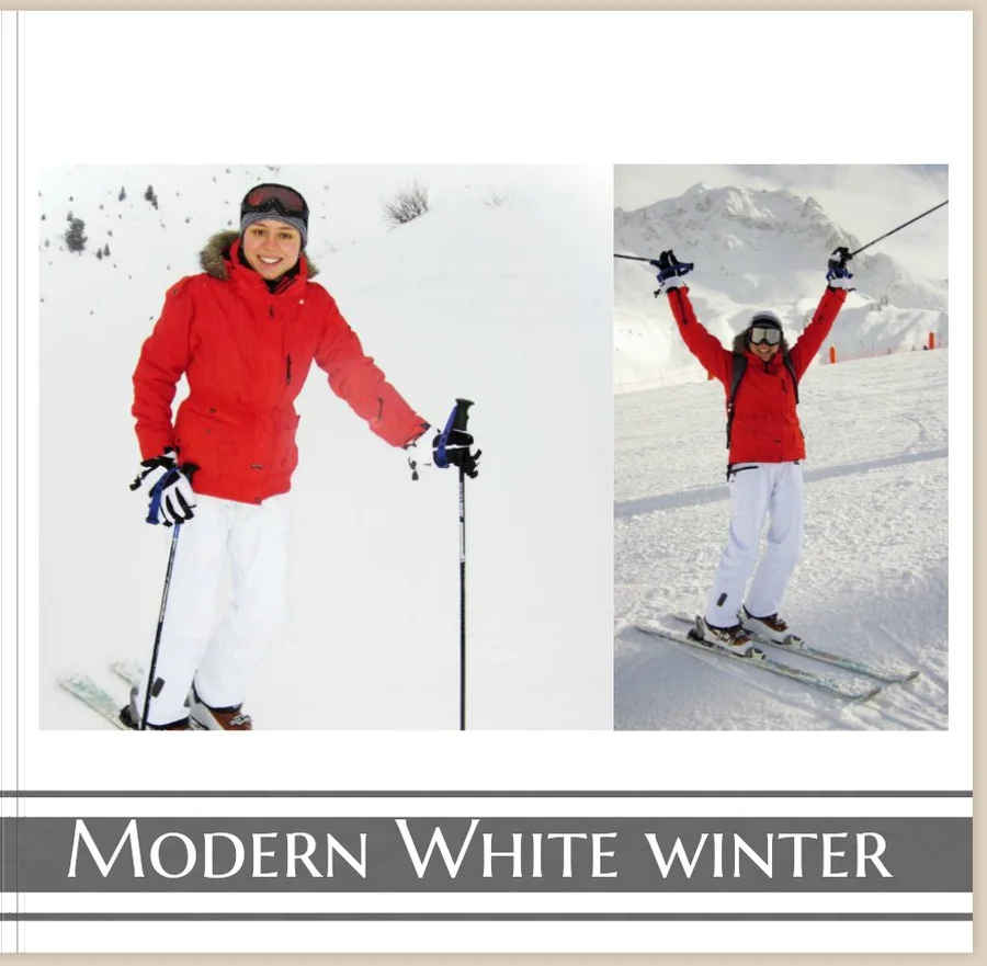 Modern White Winter